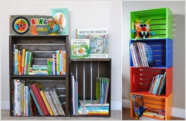 15 ไอเดีย “มุมหนังสือสำหรับเด็ก” ทำเองได้แบบงาน DIY 
