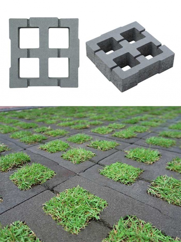6 ไอเดีย ‘บล็อกปลูกหญ้า’ เติมความสดชื่นให้เต็มพื้นที่รอบบ้าน