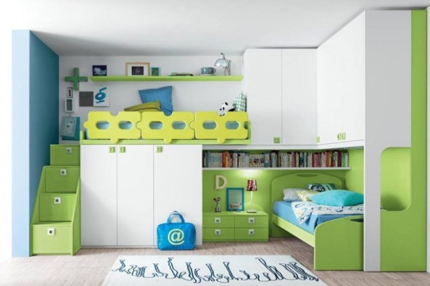 10 ไอเดีย ห้องนอนสำหรับเด็ก ในรูปแบบและสีสันของความเป็นโมเดิร์น