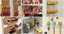 15ไอเดียชั้นวางของเก๋ ๆ แบบ DIY ใช้งานในห้องครัว