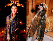 เจ้าฟ้าสิริวัณณวรีฯ ทรงฉลองพระองค์ส่าหรีร่วมสมัย