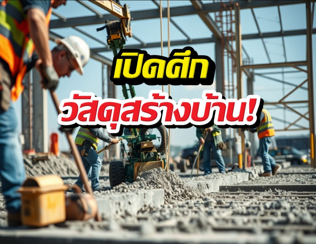 คอนกรีต หรือ เหล็ก? คำตอบสุดท้ายเพื่อบ้านในฝัน